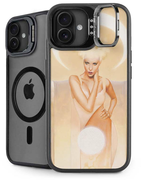 Moon Angel by LA Williams iPhone 16 Plus Kickstand Case