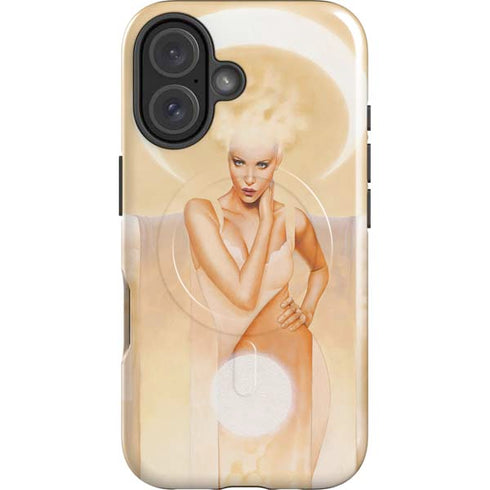 Moon Angel by LA Williams iPhone 16 Plus Magsafe Impact Case