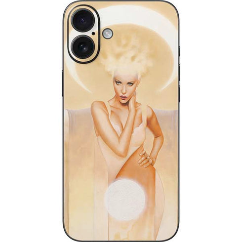 Moon Angel by LA Williams iPhone 16 Plus Skin
