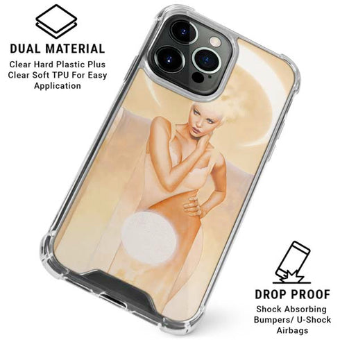 Moon Angel by LA Williams iPhone 16 Pro Clear Case
