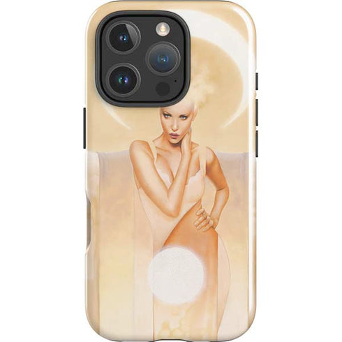 Moon Angel by LA Williams iPhone 16 Pro Impact Case