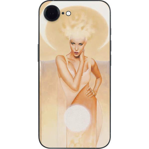 Moon Angel by LA Williams iPhone 16e Skin