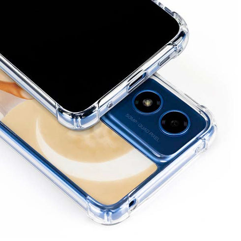 Moon Angel by LA Williams Moto G 5G (2024) Clear Case