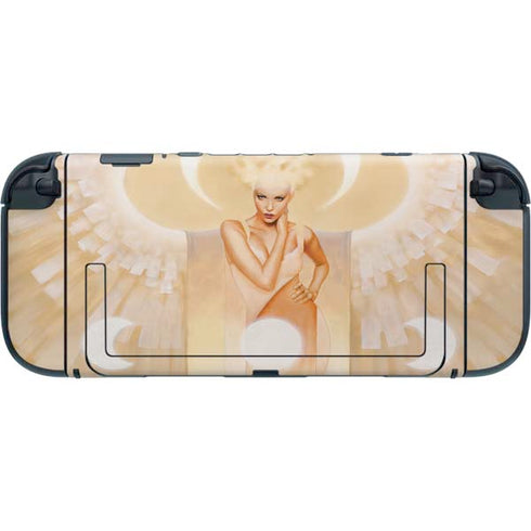 Moon Angel by LA Williams Nintendo Switch 2 (2025) with Joy-Con Skin