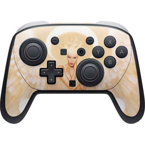Moon Angel by LA Williams Nintendo Switch 2 (2025) Pro Controller Skin