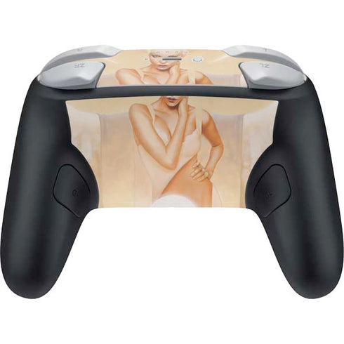 Moon Angel by LA Williams Nintendo Switch 2 (2025) Pro Controller Skin