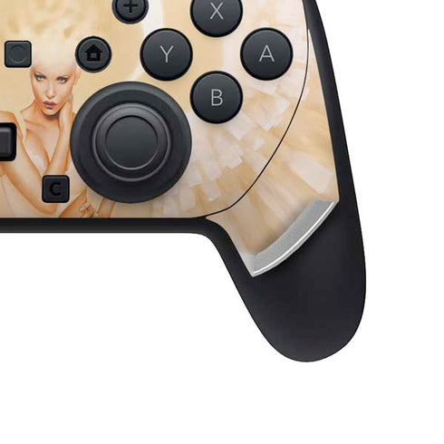 Moon Angel by LA Williams Nintendo Switch 2 (2025) Pro Controller Skin