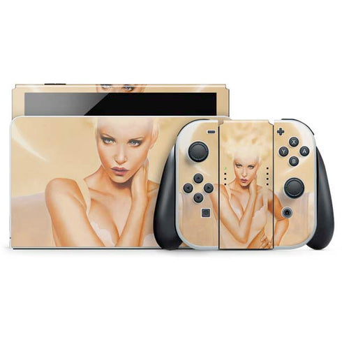 Moon Angel by LA Williams Nintendo Skins