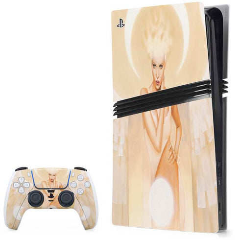 Moon Angel by LA Williams PS5 Pro Bundle Skin