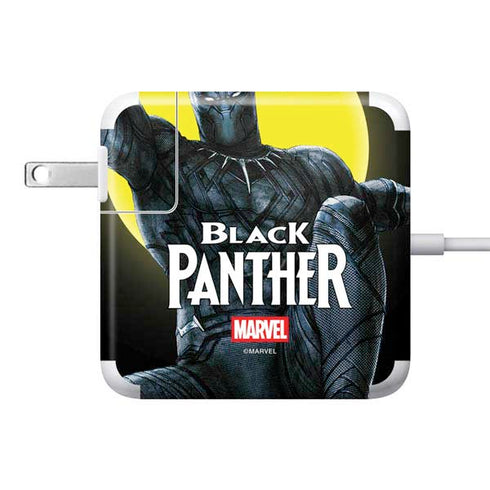 Marvel Black Panther Moon light 85W Power Adapter (15 and 17 inch MacBook Pro Charger) Skin