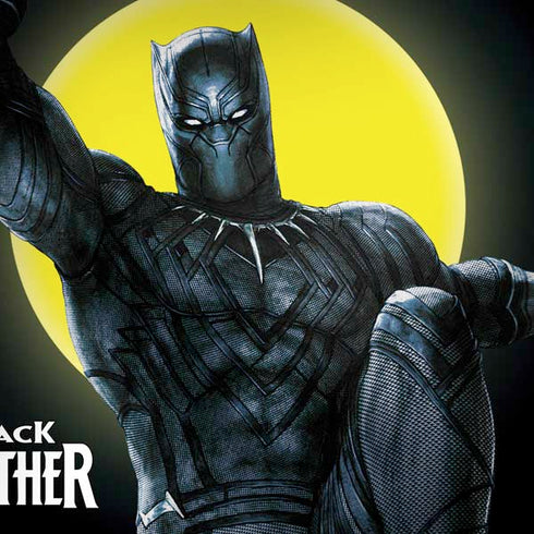 Marvel Black Panther Moon light Dell Alienware Skin