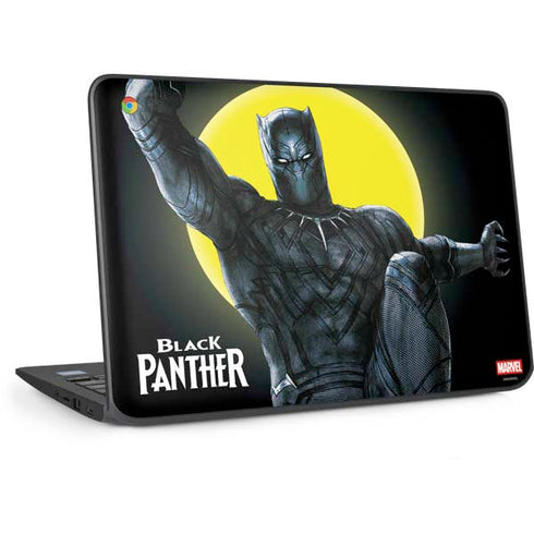 Marvel Black Panther Moon light HP Chromebook Skin