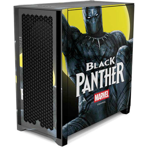 Marvel Black Panther Moon light Corsair 4000D Tempered Glass Mid-Tower ATX Case Skin