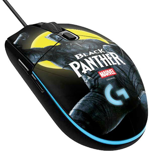 Marvel Black Panther Moon light G203 Prodigy RGB Wired Gaming Mouse Skin