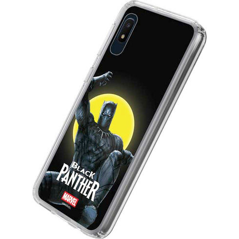 Marvel Black Panther Moon light Galaxy A10e Clear Case