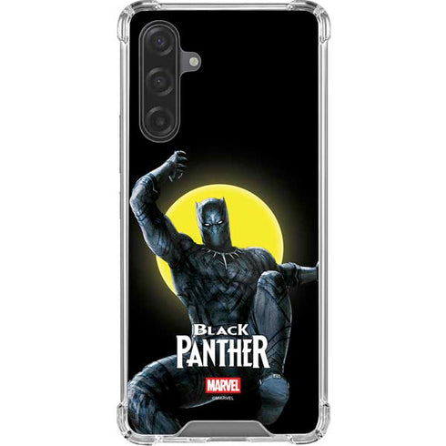 Marvel Black Panther Moon light Galaxy A17 Clear Case