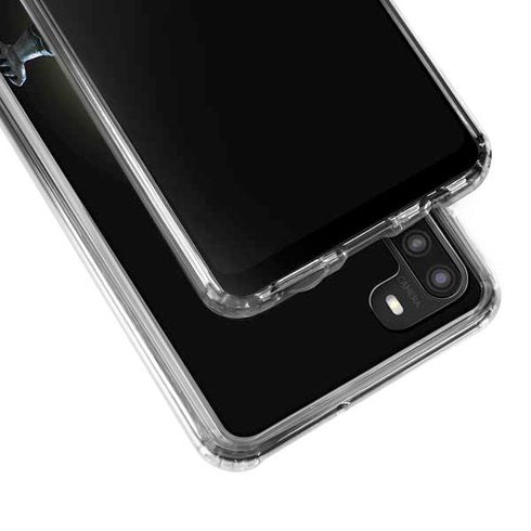 Marvel Black Panther Moon light Galaxy A21 Clear Case
