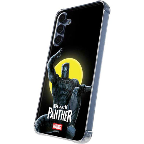 Marvel Black Panther Moon light Galaxy A35 5G Clear Case