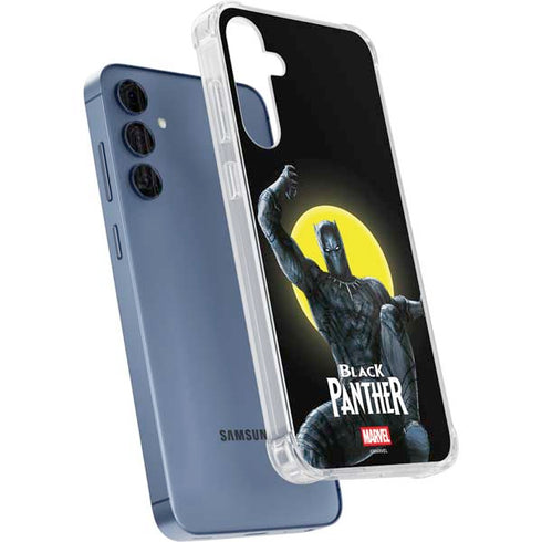 Marvel Black Panther Moon light Galaxy A35 5G Clear Case