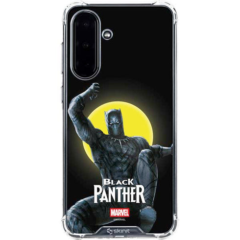 Marvel Black Panther Moon light Galaxy A36 5G Clear Case