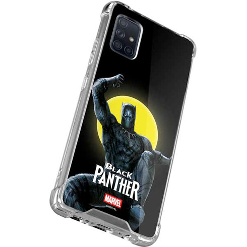 Marvel Black Panther Moon light Galaxy A51 5G Clear Case
