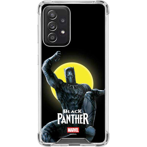 Marvel Black Panther Moon light Galaxy A52 5G Clear Case