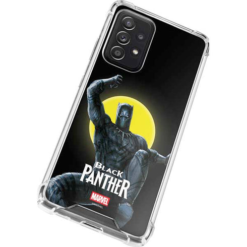 Marvel Black Panther Moon light Galaxy A52 5G Clear Case