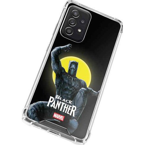 Marvel Black Panther Moon light Galaxy A72 5G Clear Case