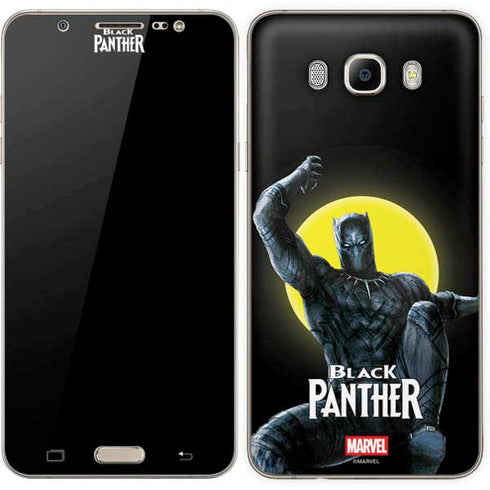 Marvel Black Panther Moon light Galaxy J7 Skin