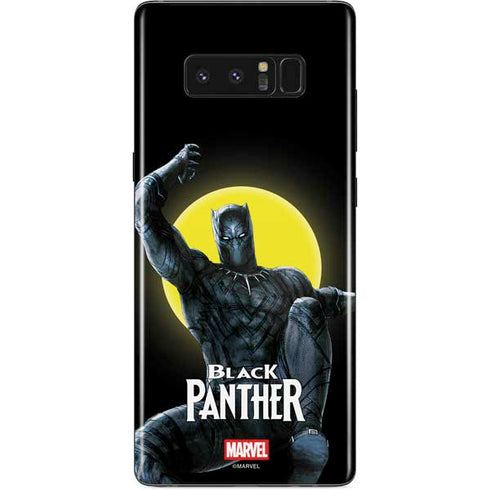Marvel Black Panther Moon light Galaxy Note 8 Skin
