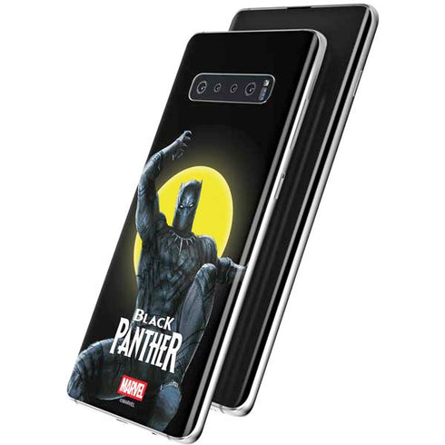 Marvel Black Panther Moon light Galaxy S10 Skin