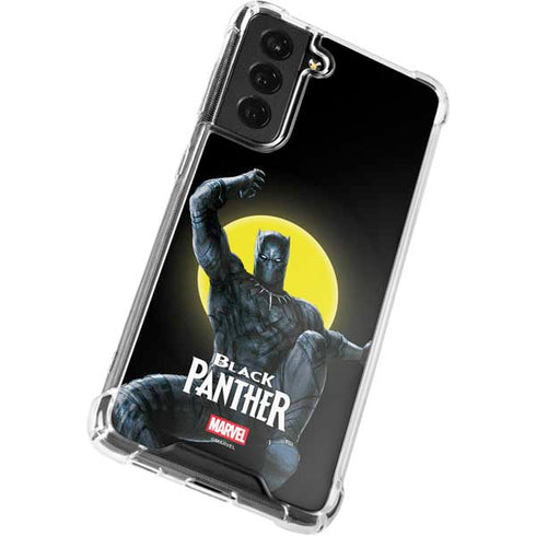 Marvel Black Panther Moon light Galaxy S21 FE Clear Case