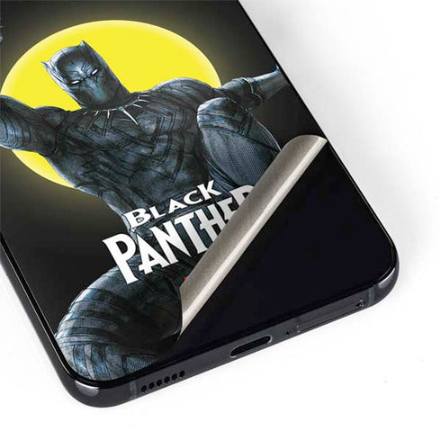 Marvel Black Panther Moon light Galaxy S22 Skin