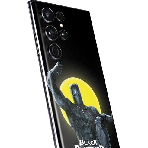 Marvel Black Panther Moon light Galaxy S22 Ultra Skin