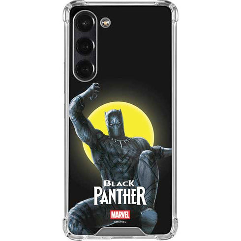 Marvel Black Panther Moon light Galaxy S23 Plus Clear Case