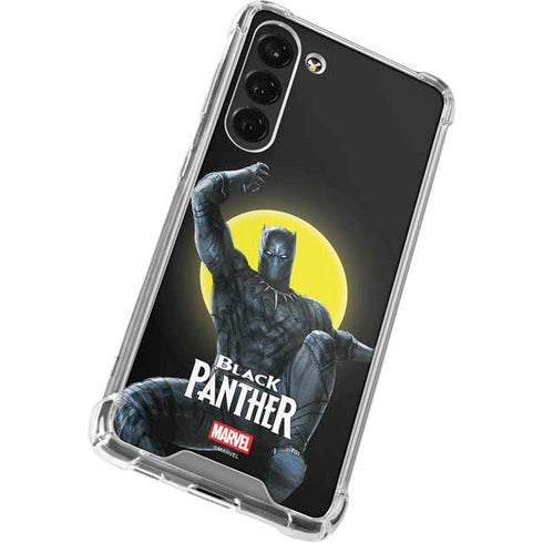 Marvel Black Panther Moon light Galaxy S23 Plus Clear Case