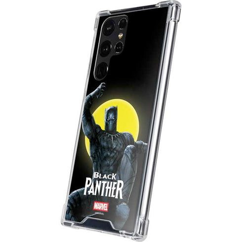 Marvel Black Panther Moon light Galaxy S23 Ultra Clear Case