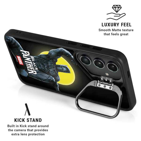 Marvel Black Panther Moon light Galaxy S24 Plus Kickstand Case