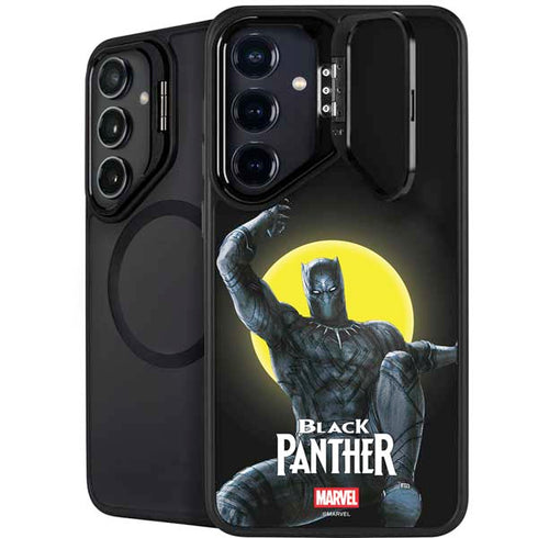 Marvel Black Panther Moon light Galaxy S25 Kickstand Case