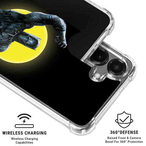 Marvel Black Panther Moon light Galaxy S26 Plus Clear Case