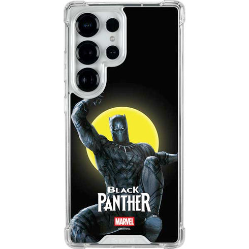 Marvel Black Panther Moon light Galaxy S26 Ultra Clear Case