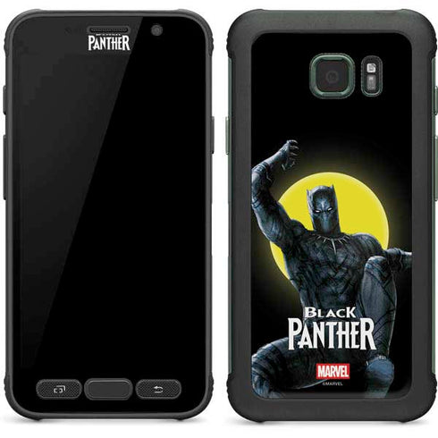 Marvel Black Panther Moon light Galaxy S7 Active Skin