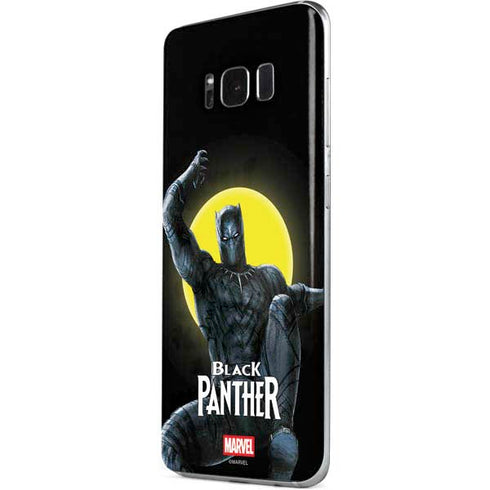 Marvel Black Panther Moon light Galaxy S8 Skin