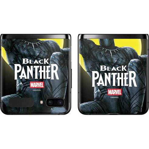 Marvel Black Panther Moon light Galaxy Z Flip Skin