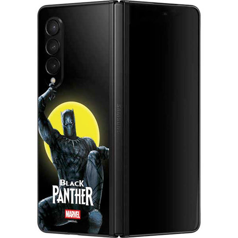 Marvel Black Panther Moon light Galaxy Z Fold3 5G Skin