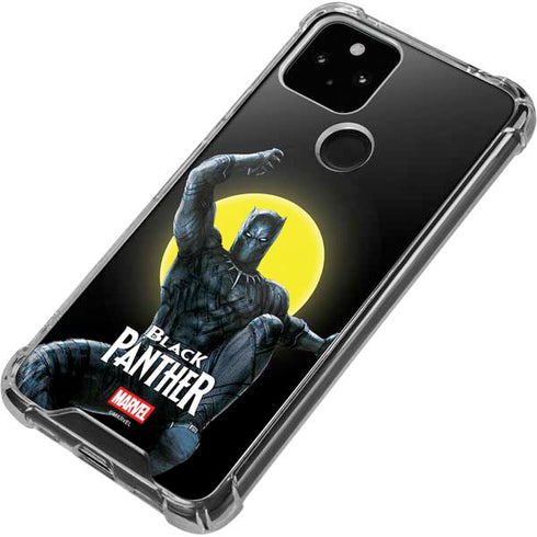 Marvel Black Panther Moon light Google Pixel 5a 5G Clear Case