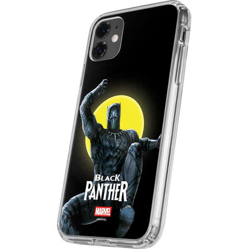 Marvel Black Panther Moon light iPhone 11 Clear Case