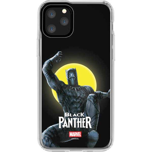 Marvel Black Panther Moon light iPhone 11 Pro Clear Case