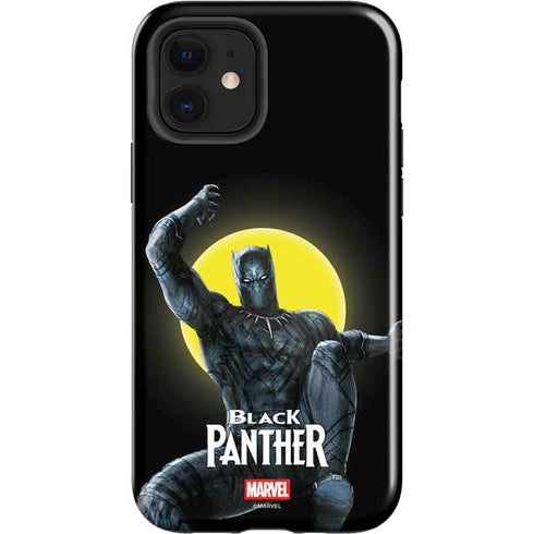 Marvel Black Panther Moon light iPhone 12 Impact Case