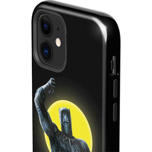 Marvel Black Panther Moon light iPhone 12 Impact Case